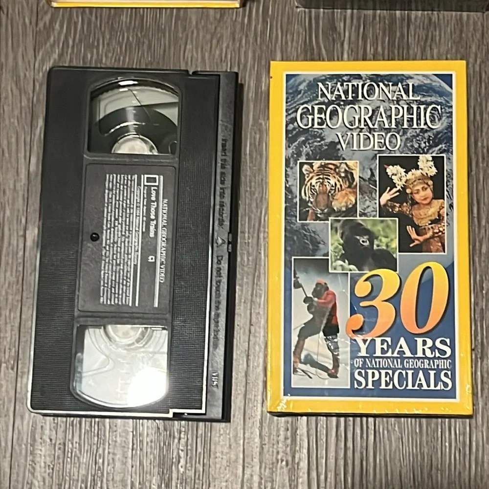 ❤️ Lowest Price ❤️ National Geographic VHS Box Set Best of National Geographic